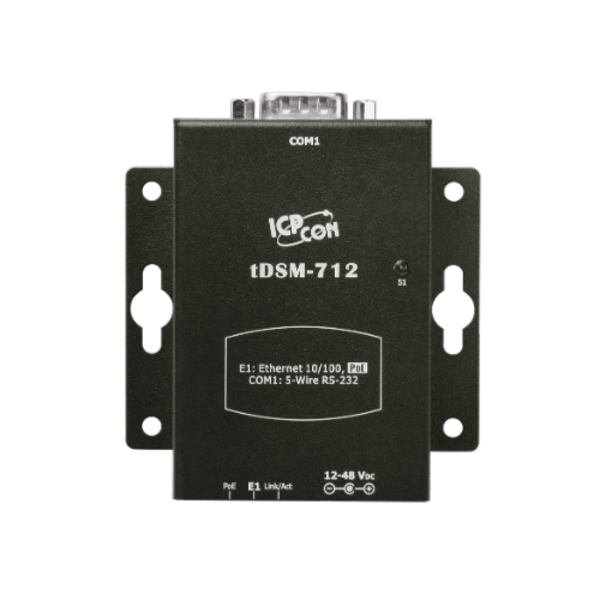 Icp Das tDS712M Serial to Ethernet Device Server, 1 RS 232 port tDSM712